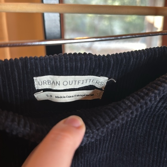 Urban Outfitters Franny High Waist Corduroy Mini Skirt Black Size Small - Picture 4 of 7